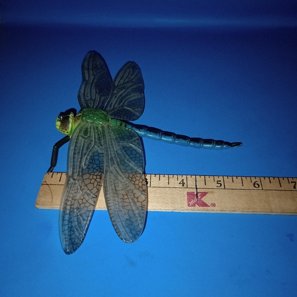 Dragonfly Plastic Figurine Smithsonian Safari Ltd. 1994 Vintage Realistic Toy - Picture 5 of 15